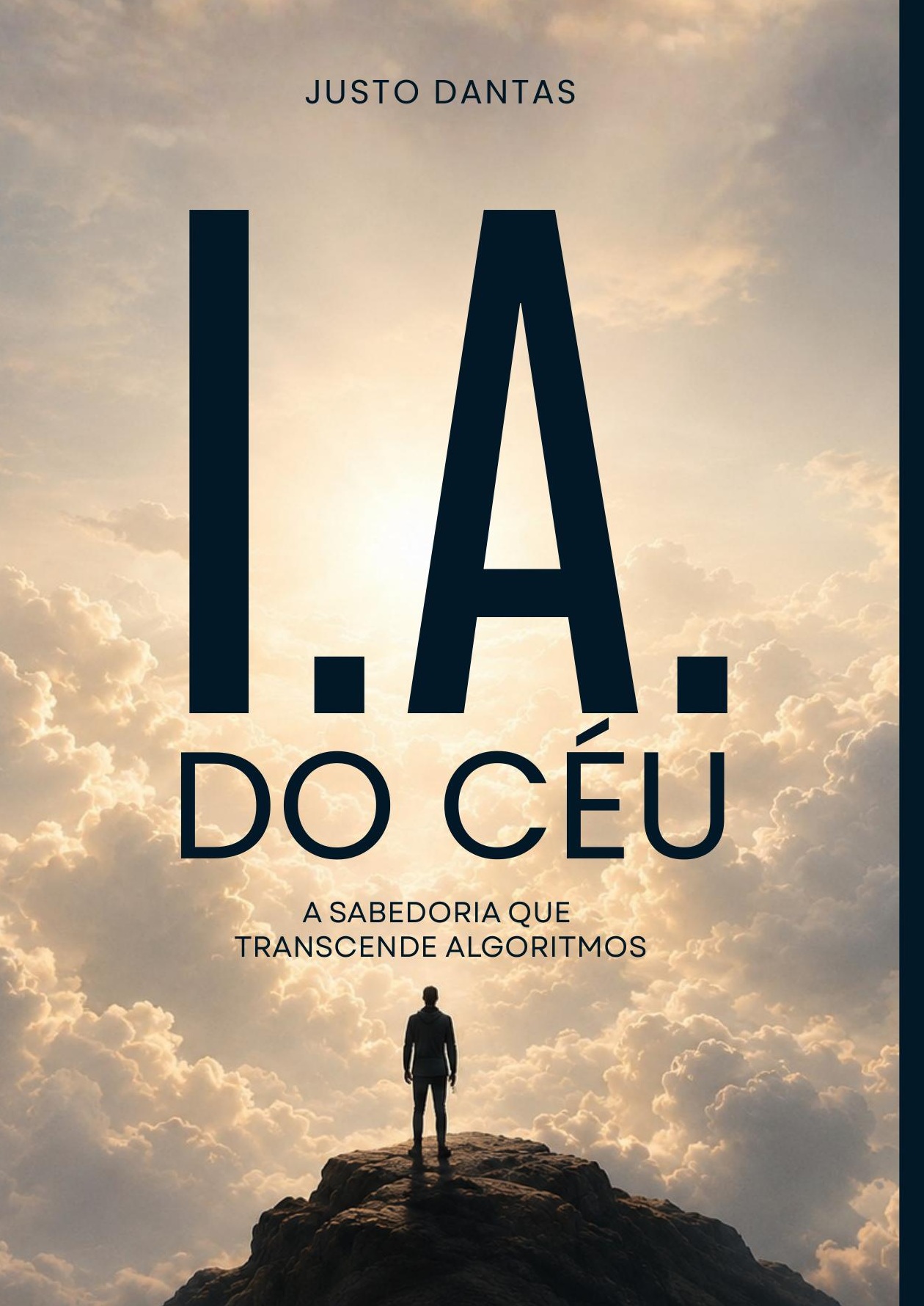 Capa do livro IA DO CÉU, de Justo Dantas